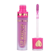 12 цветов макияж сексуальная матовая губная помада металлический стойкий водонепроницаемый мерцающий жидкая помада блеск X2