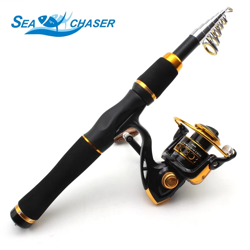 High Quality 1.65M spinning Fishing Rod Carbon Fish Spinning and 12BB