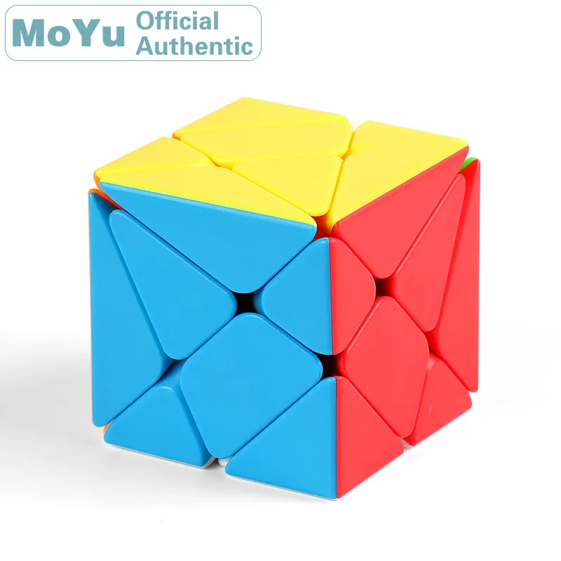 

MoYu MoFangJiaoShi Axis Magic Cube Irregular Stickerless Cubo Magico Professional Neo Speed Cube Puzzle Antistress Fidget Toys