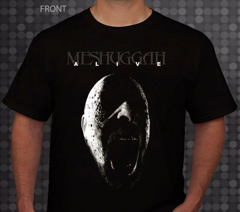 

MESHUGGAH -Alive- Swedish extreme metal bandT_shirt-SIZESS to 6XL