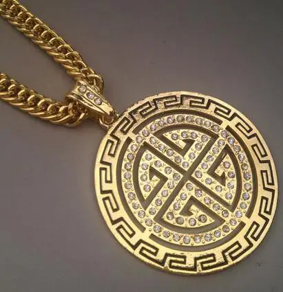Hiphop Men Jewelry Designer Luxury Gold 