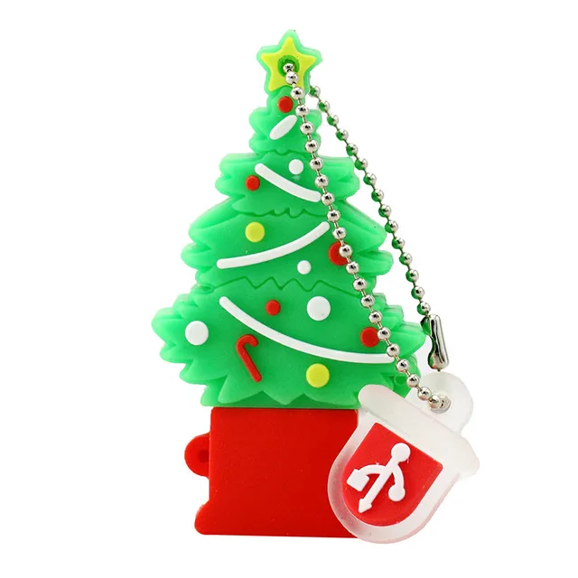 Christmas usb flash drive pen drive 2.0 4gb 8gb 16gb 32gb memory stick