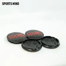 4 X czarny czerwony M595 62 MM OZ Racing środek koła samochodowego czapki stop elegancki trudno sobie w celu uzyskania osłona przeciwpyłowa