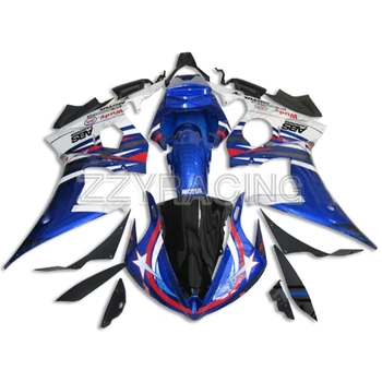 

Injection Fairings for Yamaha YZF-600 R6 2003 - 2005 2004 Complete Panels Kit 03 04 05 ABS Plastic Body Work Blue Red New Hulls