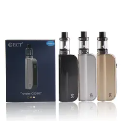 Ect Traveler C50 комплект электронных сигарет Набор 50 Вт паров