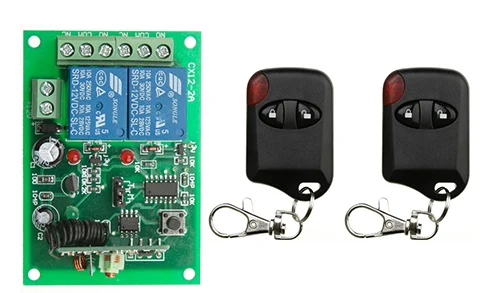 DC12V DC24V 2CH беспроводной переключатель системы дистанционного управления приемник