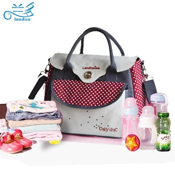

Landuo baby diaper bags baby nappy bag mummy maternity bag lady handbag messenger bag diaper shoulder bolsa maternidade