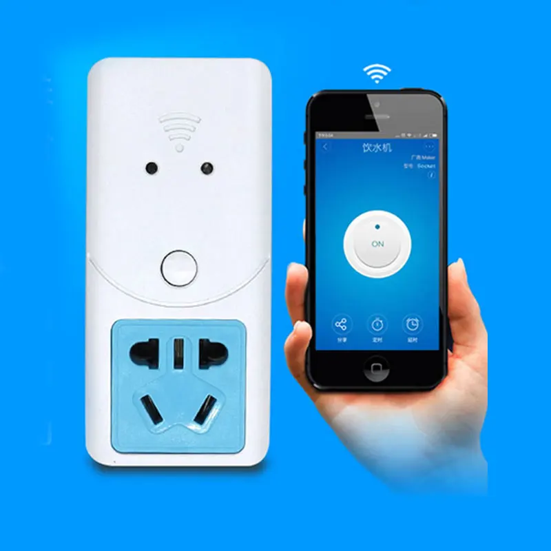 ITEAD S22 Wifi Wireless Socket For Temperature Humidity Sensor Wireless Remote Control Timer Switch Socket Via