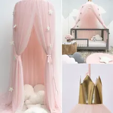 Bed Canopy Bed-Cover Bedding Mosquito-Net Romantic Nursery Baby-Girl Children Summer