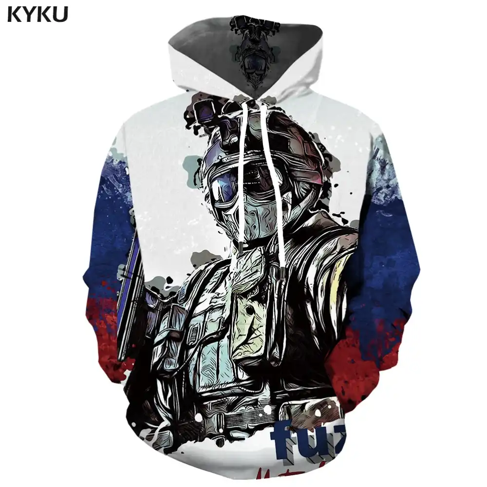 rainbow six siege 3d hoodies