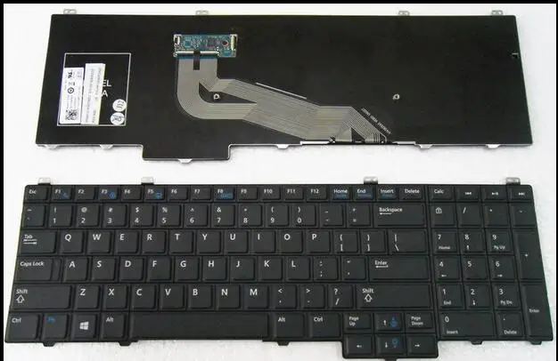 Клавиатура для Dell Latitude 15 5000 E5540 US/UK/ирландский/русский/испанский/латинский