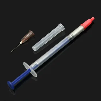 

Free shipping 5pcs 0.2ML 0.3ML 0.5ML 1ML Silver Conductive Wire Glue Paste Adhesive Paint For PCB Repair Application