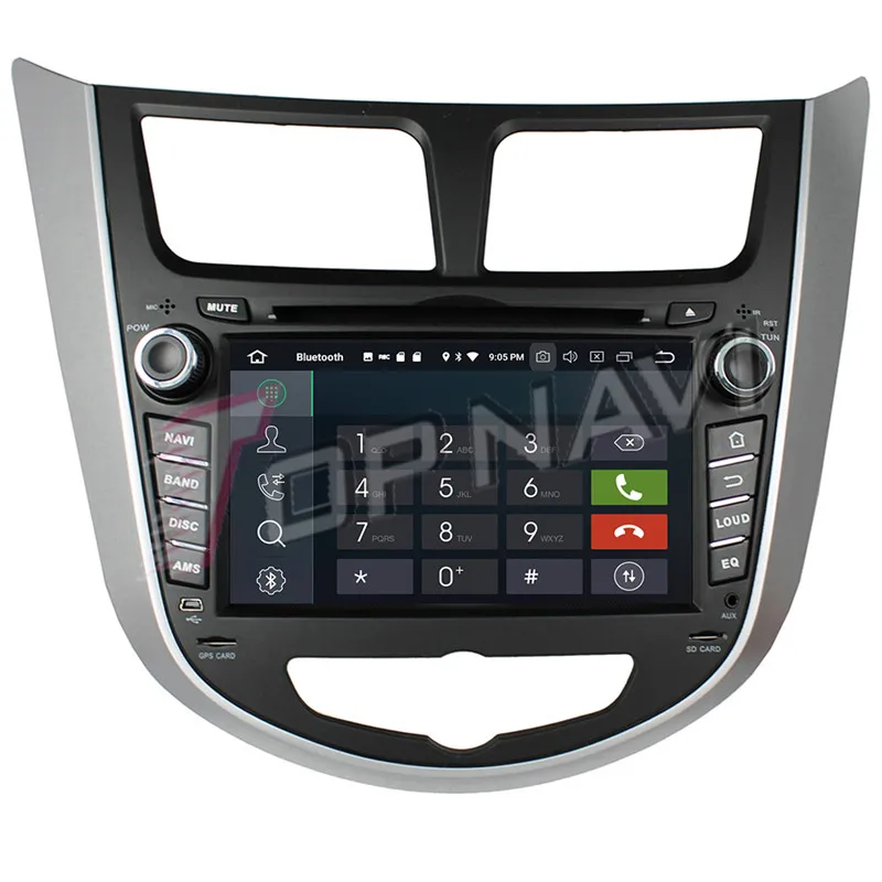 car multimedia system android For Hyundai Verna 2011-2012
