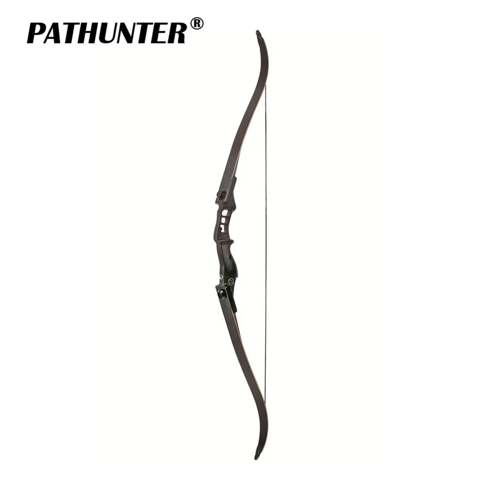 

PATHUNTER 54 inch Recurve Bow 30-40lbs Riser Length 17 inch American Hunting Bow For Archery Outdoor Sport Hunting Practice