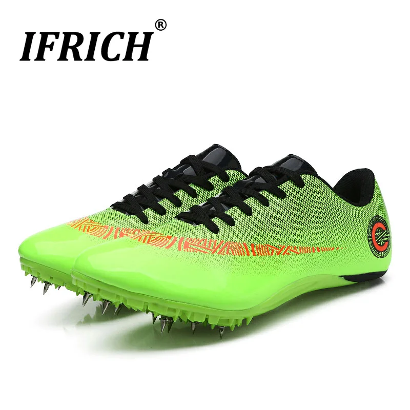 Women's Men's Track & Field Sneaker Spikes Track Shoes Athletics Racing Distance Sprint Running High Jump Shoes for Boys Girls Women's Men's Track & Field Sneaker Spikes Track Shoes Athletics Racing Distance Sprint Running High Jump Shoes for Boys Girls