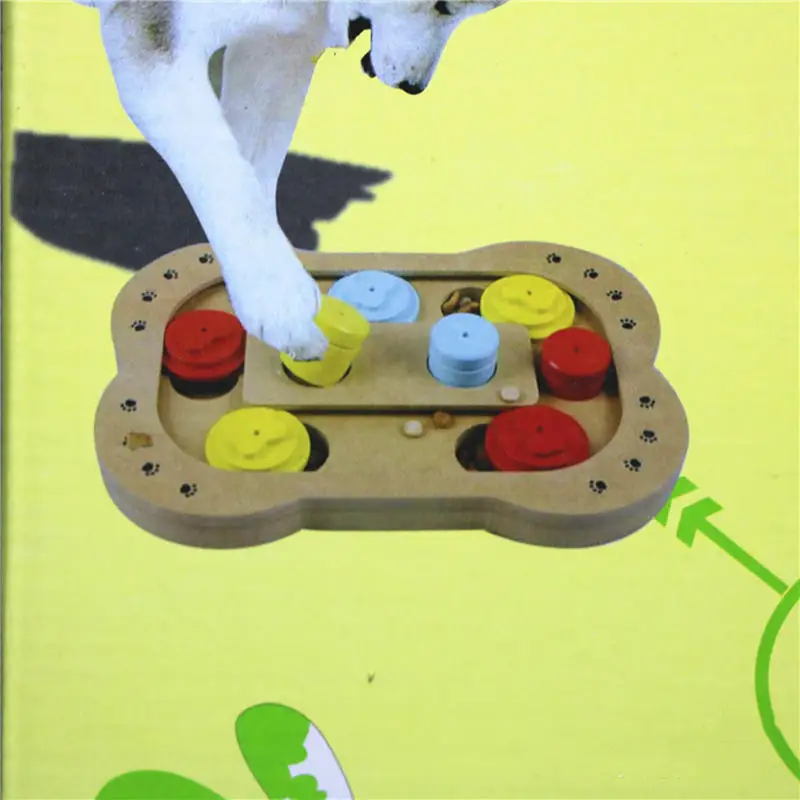 Pet мозаика с изображением собаки игрушки собачья лапа и в форме кости деревянная