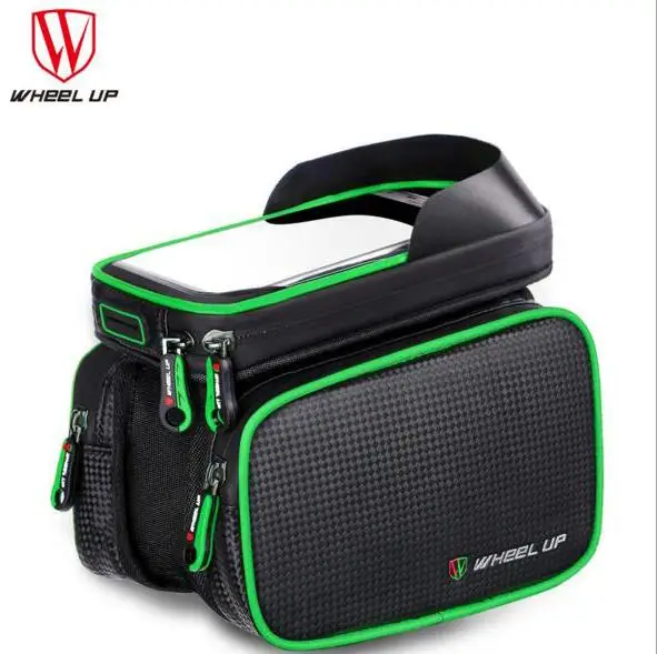

WHEEL UP 6.2 Inch Waterproof MTB Mountain Bike Rack Bag Multifunction Road Bicycle Pannier Rear Seat Trunk Bag