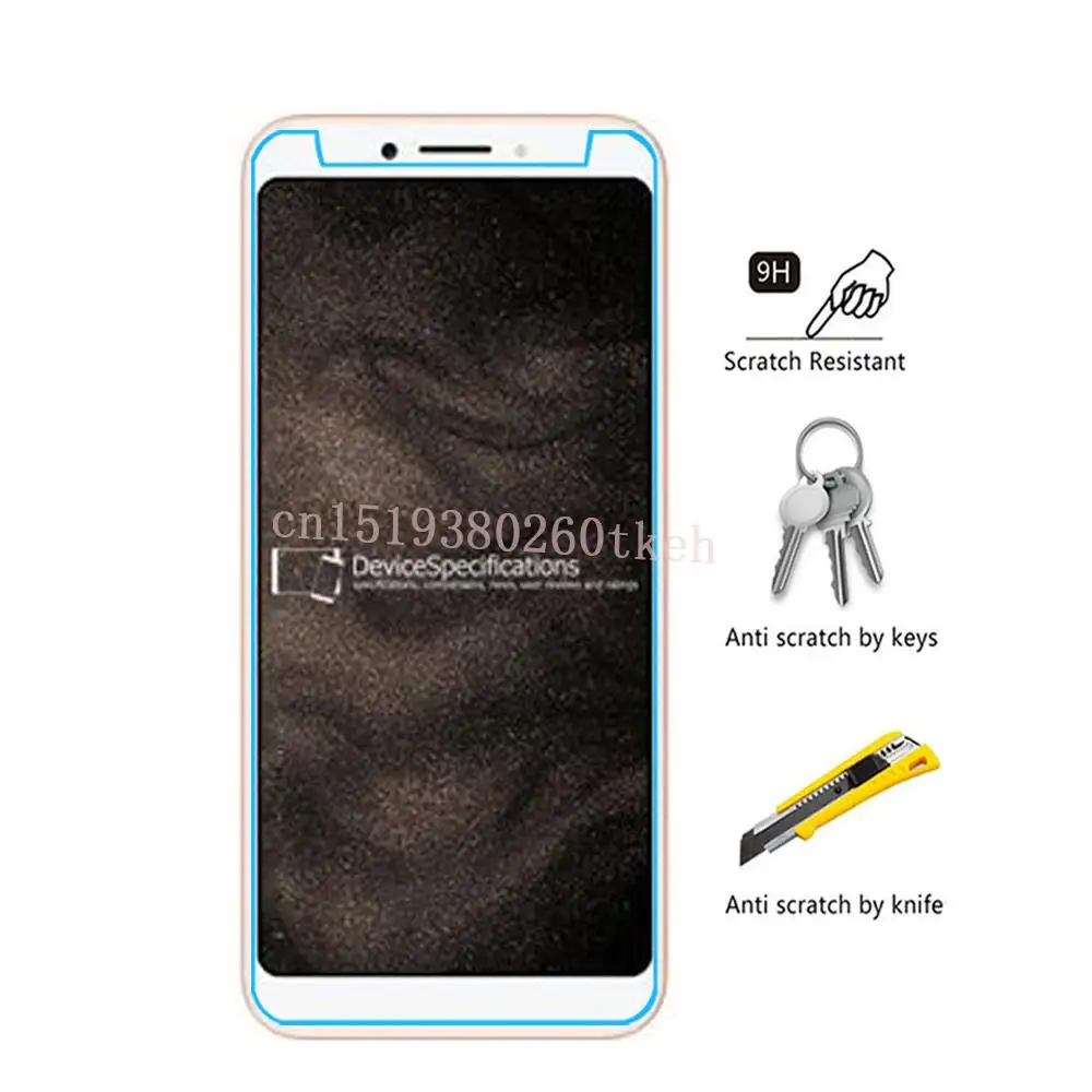 Закаленное стекло для DEXP B355 B 355 Phone 9H 2.5D Premium чехол с защитной пленкой