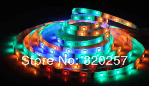 5 м Катушка 12 В 5050 rgb Светодиодная лента гибкий свет 30led/m 150 smd светодиоды