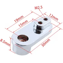Metal Aluminum Alloy 25T Steering Servo Horn Arm For RC Model Car Standard Servo Motor 1/8 1/10 HSP HPI Redcat Exceed Himoto