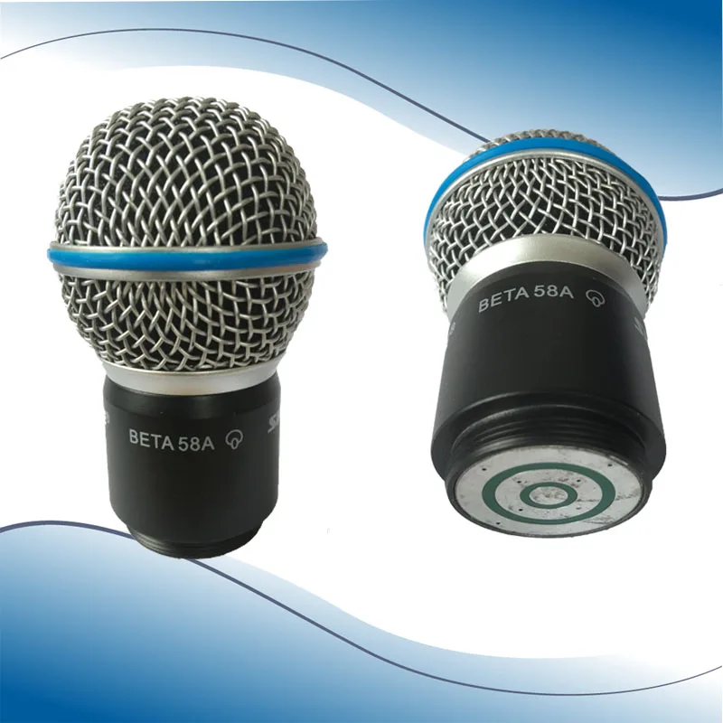 

2PCS Replacement Cartridge Capsule Head for Shure BETA58A PGX2 PG4 SLX2 SLX4 Wireless Microphone System