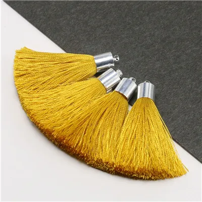 assoonas L94,jewelry accessories,accessory parts,jewelry findings,silk tassel,embellishments,diy,hand made,jewelry making,4pcs - Цвет: L9401