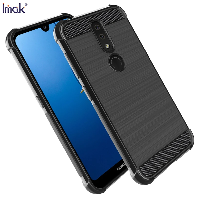 Для Nokia 4 2 чехол Чехол IMAK установлены Чехлы Высокое качество Мягкий ТПУ задняя