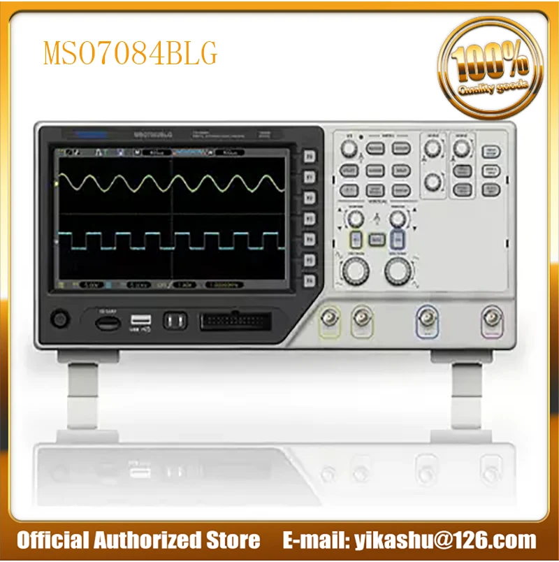 Hantek official MSO7084BLG 4Ch oscilloscope 8-channel logic analyzer 25MHz Arb. Waveform Generator 2Gsa / s 80MHz 40K 3 in 1 | Инструменты