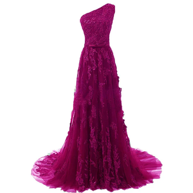 New-Arrival-2018-Long-Evening-Gowns-One-Shoulder-Beading-Appliques-Tulle-Sleeveless-Green-Formal-Party-Dress.jpg_640x640 (4)