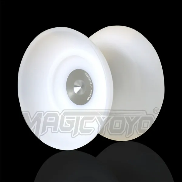 MAGICYOYO 4A YOYO T1 yoyo POM и металлический центр KK подшипник профессиональные игрушки йойо специальный реквизит diabolo Жонглирование - Цвет: silver