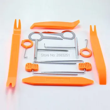

12pcs Professional Vehicle Dash Car Door Remove Install Pry Kit Repairing Tools for infiniti fx35 q50 g35 g37 qx70 qx50 fx fx37