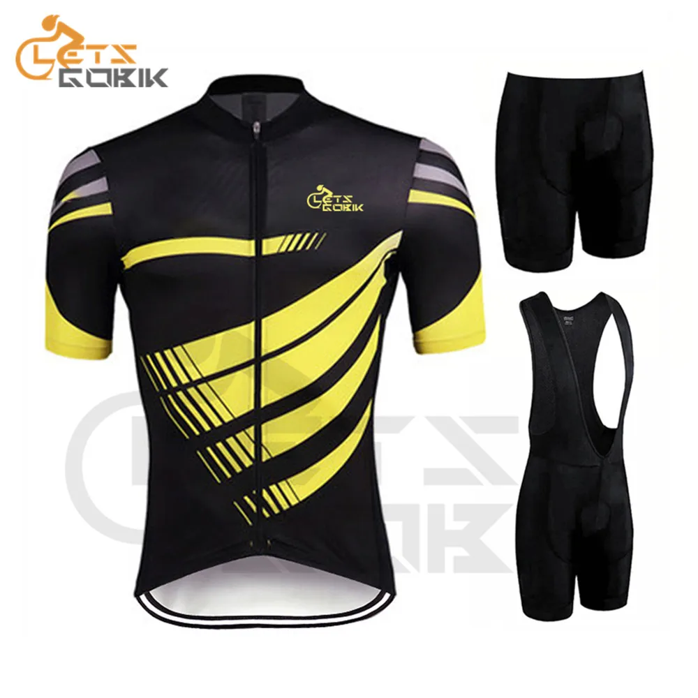 

2019 Men's Summer Cycling Jersey Set Breathable MTB Bicycle Cycling Clothing Mountain Bike Wear Clothes Maillot Ropa Ciclismo