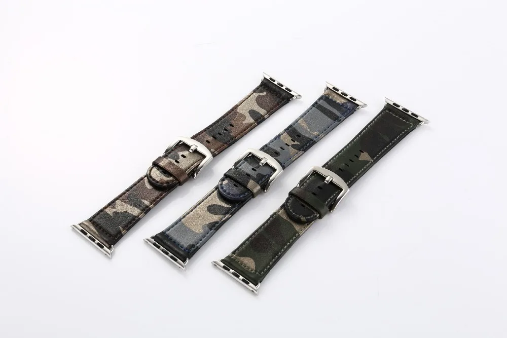 НОВЫЙ 38/42 мм Apple Ремешки для наручных часов кожа заменить Для мужчин t группы ремешок с металлической застежкой адаптер для iwatch для мужчин