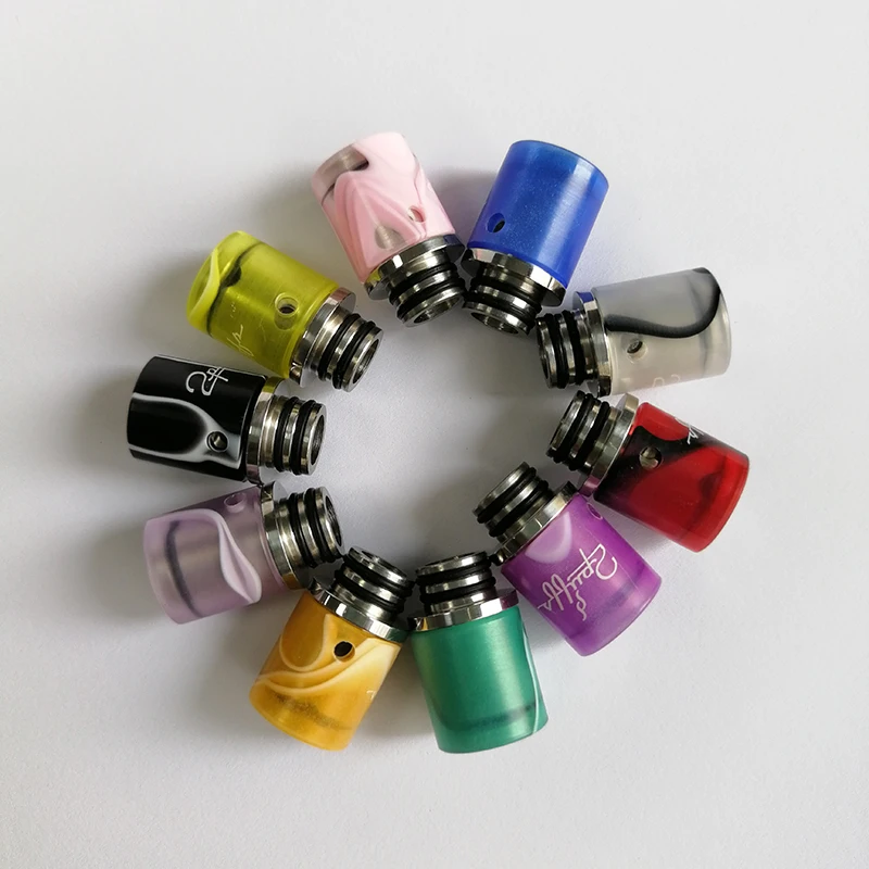 

1PC Stainless Steel and Acrylic 510 Drip Tips Drip Tip for RDA RTA RBA RDTA Atomizer Vape Tank