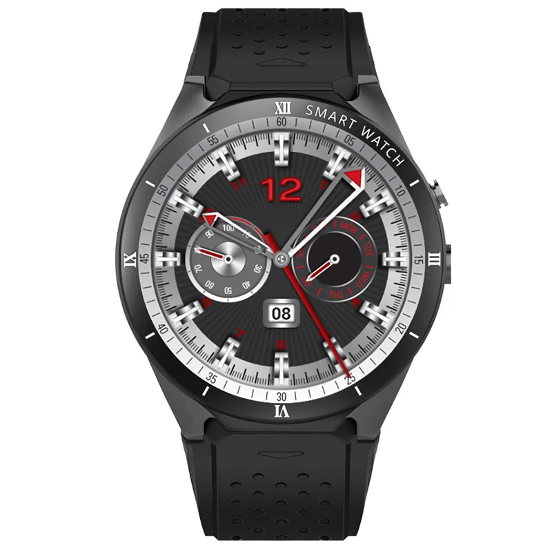 KingWear KW88 Pro 3g gps wifi Смарт часы телефон Android 7 0 MTK6580 четырехъядерный 1 Гб 16 2 МП камера