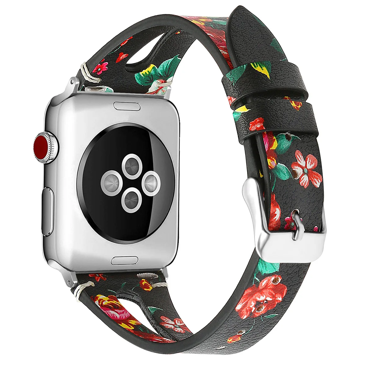 Кожаный браслет для Apple Watch 42 мм, 38 мм, 44 мм, 40 мм, серия 5, 4, 3, 2, 1, ремешок для Apple Watch iWatch, ремешок для часов wo для мужчин/мужчин