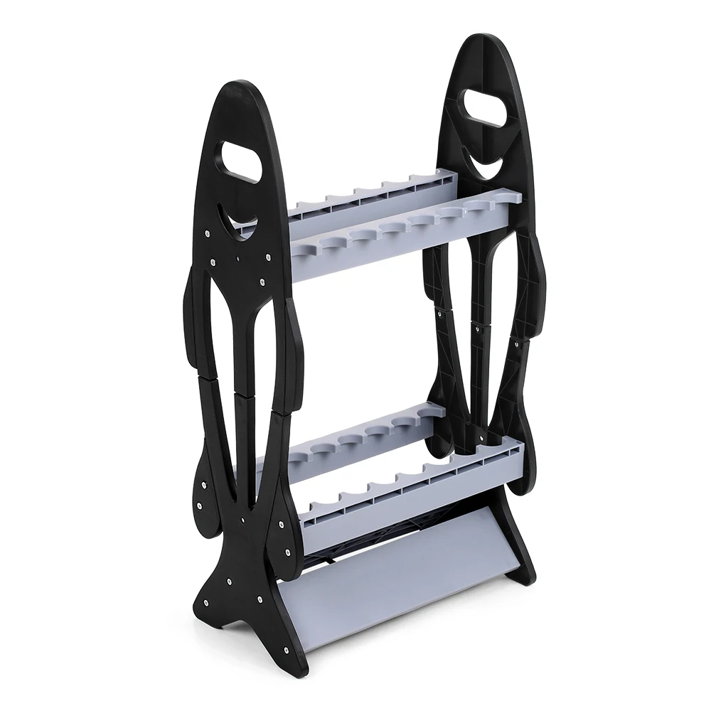Ultralight Fishing Rods Holder Portable Aluminum 16 Fishing Rod Racks