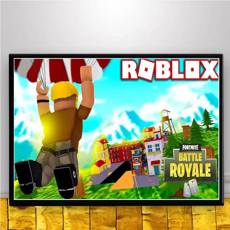 Detail Feedback Questions About Fx1713 Roblox Classic Video Game - fx1713 roblox classic video game cartoon comic series movie custom poster art silk light canvas home