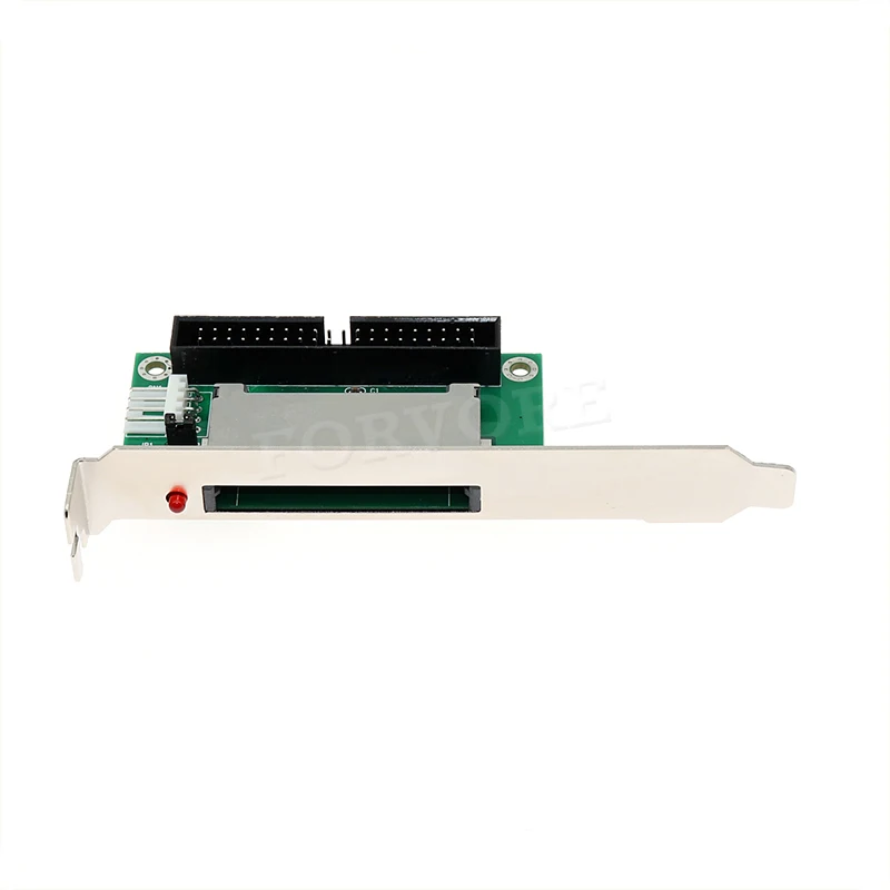 Alta qualidade ATA 40Pin IDE para CF Compact Flash адаптер конвертер com Suporte PCI Painel Traseiro atacado Россия