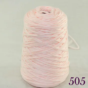 

1X400g soft sell high quality 100% cotton hand woven Flesh pinkv cone 422-505