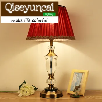 

Qiseyuncai European romantic warm light LED desk lamp dimmer modern minimalist creative eye bedroom bedside lamp
