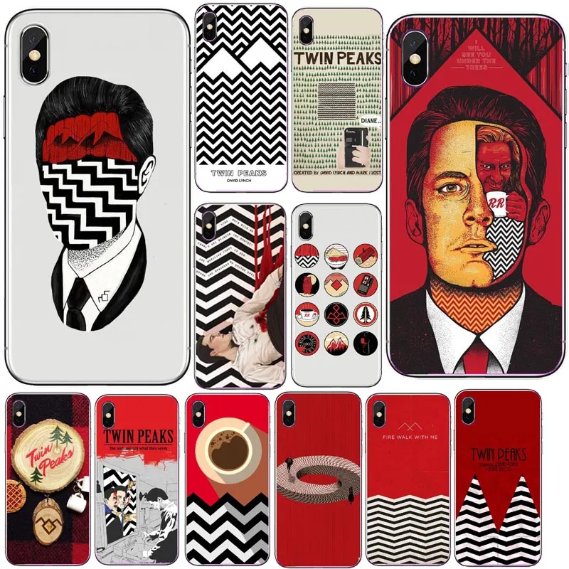Welcome To Twin Peaks Soft Silicone TPU Cover Case For iPhone XR 8 7 6 6S Plus 5s SE XS Max | Мобильные телефоны и