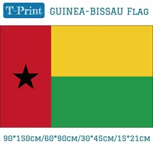 A república da guiné-bissau bandeira nacional 90*150cm 60*90cm 15*21cm 30*45cm bandeiras do carro 3x5ft para a decoração