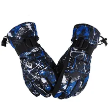 Professional Skiing Gloves Warm Winter Waterproof Snow Gloves Children Men Women Guantes Snowboard Gloves HXST52