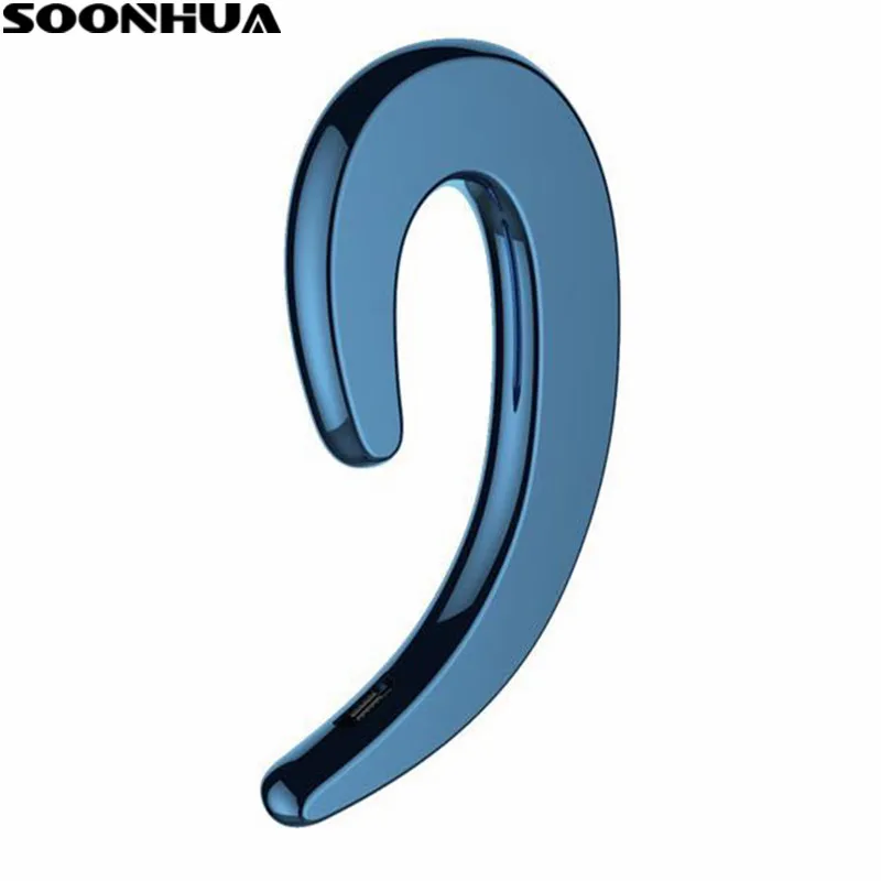 

SOONHUA Bluetooth Headphone Wireless Ear-hook Headset Sport Running Earphone Earpiece With Microphone Handsfree for Mobile Phone