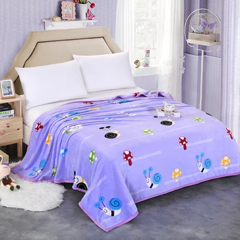 

Cheap home textile 200x230cm High quality Super Soft fleece blanket sleeping sofa blanket winter blanket on the bed for children
