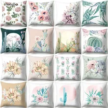 Hongbo Brief Modern Throw Pillow Case Succulent Plants Print Pineapple Cactus Home Cover Classy Decorative Pillowcase Hongbo Brief Modern Throw Pillow Case Succulent Plants Print Pineapple Cactus Home Cover Classy Decorative Pillowcase