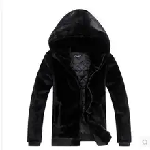 Hot sale men s leather coat thick cotton grass fur Jacket male winter clothes outwear jaquetas