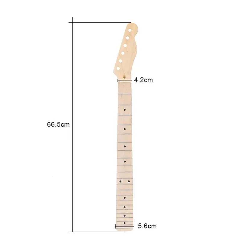 1 шт полный Клен деревянная Электрогитара шеи ST Модель шеи музыкальный инструмент Аксессуары для правшей для фендера теле гитары
