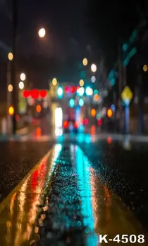 

Night Dot Sparkling Photography Background 5x7ft Computer Painted Digital Vinyl Cloth Backdrop Building & Street Series Backdrop